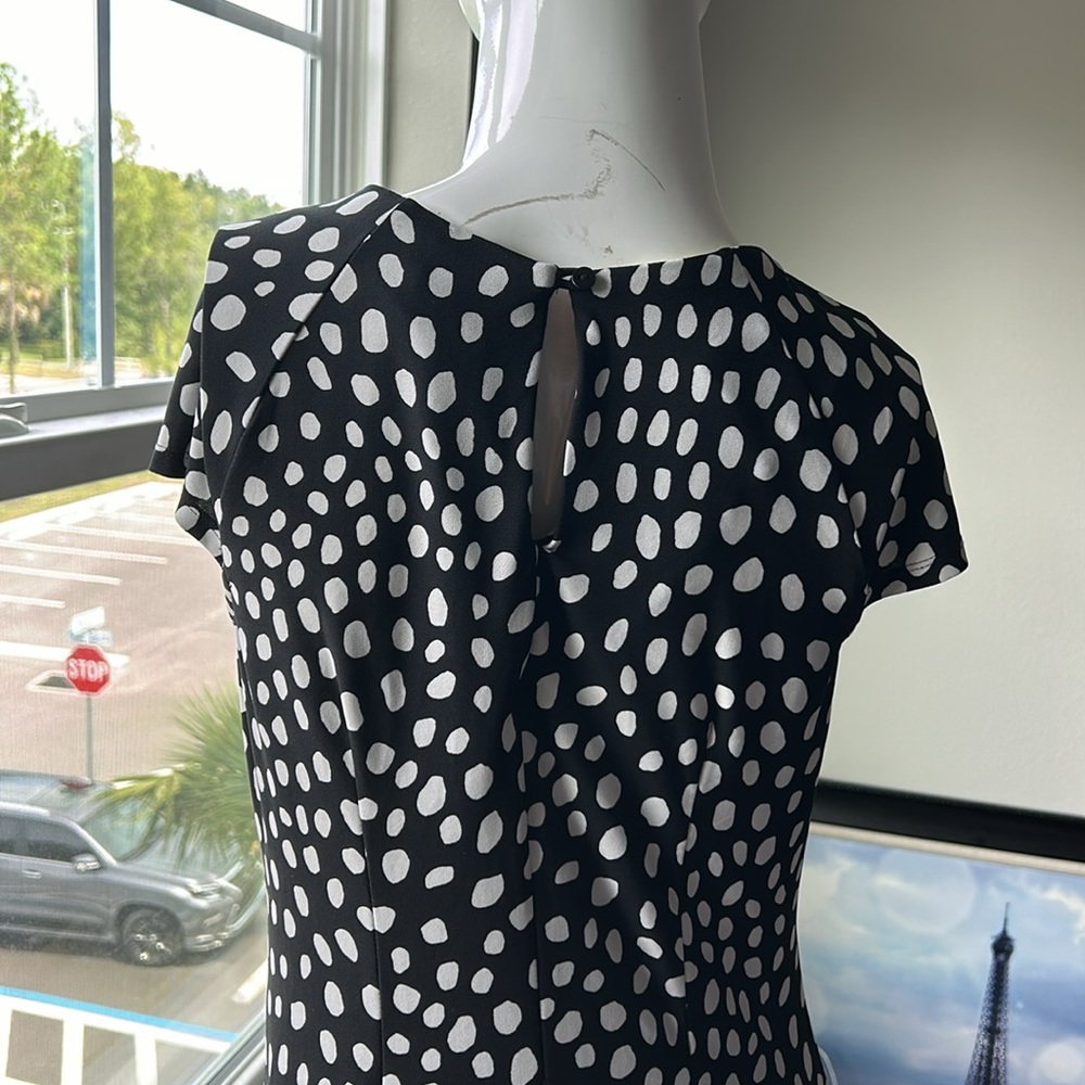 TAYLOR POLKA DOT DRESS SIZE 2 - Picture 4 of 8